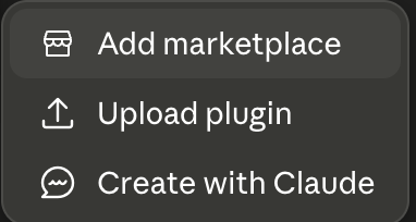 Add marketplace submenu option