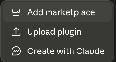 Add marketplace submenu option